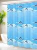 LIEI Anti-Mildew Waterproof Shower Curtain