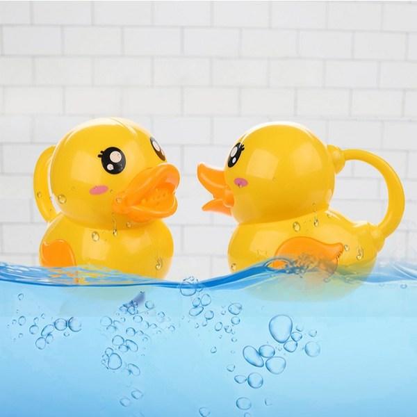 Правая утка лейка детская игрушка для ванны корейские детские игрушки