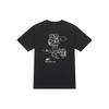 New Balance X Tombonia Аттракцион Стиль Жизни Коллекция Иллюстраций 100% Хлопок Футболка с коротким рукавом Унисекс Черный AMT42339-BK