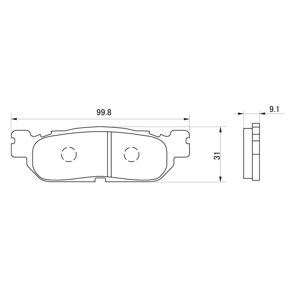 Daytona 44155 Тормозные колодки для мотоциклов, Гиперколодки (Полуметаллические колодки), Трикер (04-18), Виолончели (05-20), и т.д. нет. 37