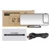 Digital Backlight Desk Alarm Clock with Projector Feature