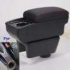 Для Ibiza Armrest Box Для Seat Ibiza 6j Ibiza 6L Car Armrest Auto Storage Box Модернизированные детали Аксессуары для салона автомобиля