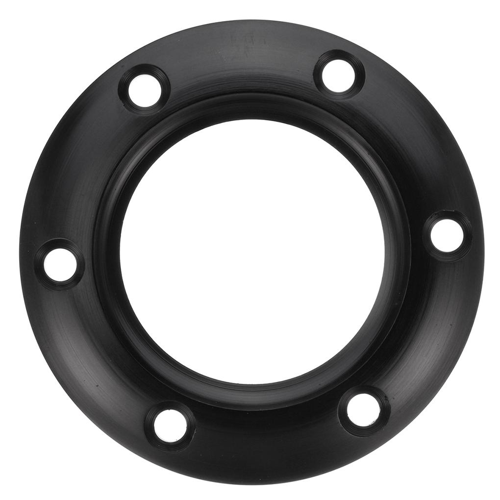 Кнопка звукового сигнала на рулевом колесе гоночного автомобиля с 6 болтами, черное центральное кольцо для замены для MOMO/NRG