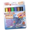 Playcolor Textil Pocket Solid Gouache Paint Pens 5g - 6 Assorted Colors - 10501