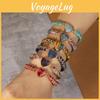 Heart Shaped Stone Wrap Bracelet For Travel And Gift Giving