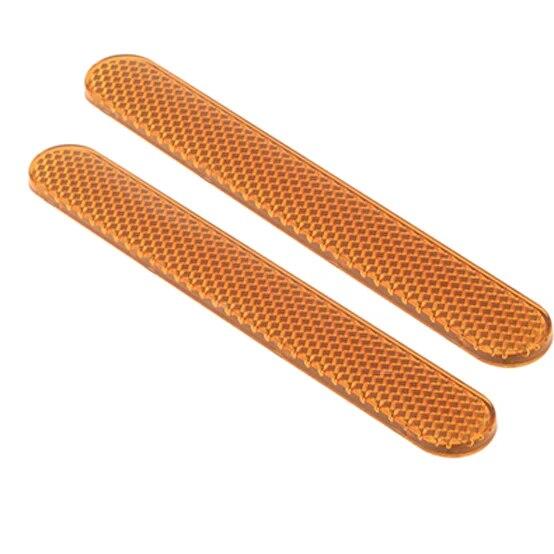 2 шт., наклейка на отражатель мотоцикла, седельная сумка, защелка, защитная предупреждающая наклейка для Harley Dyna Softail Sportster XL Fatboy Touring