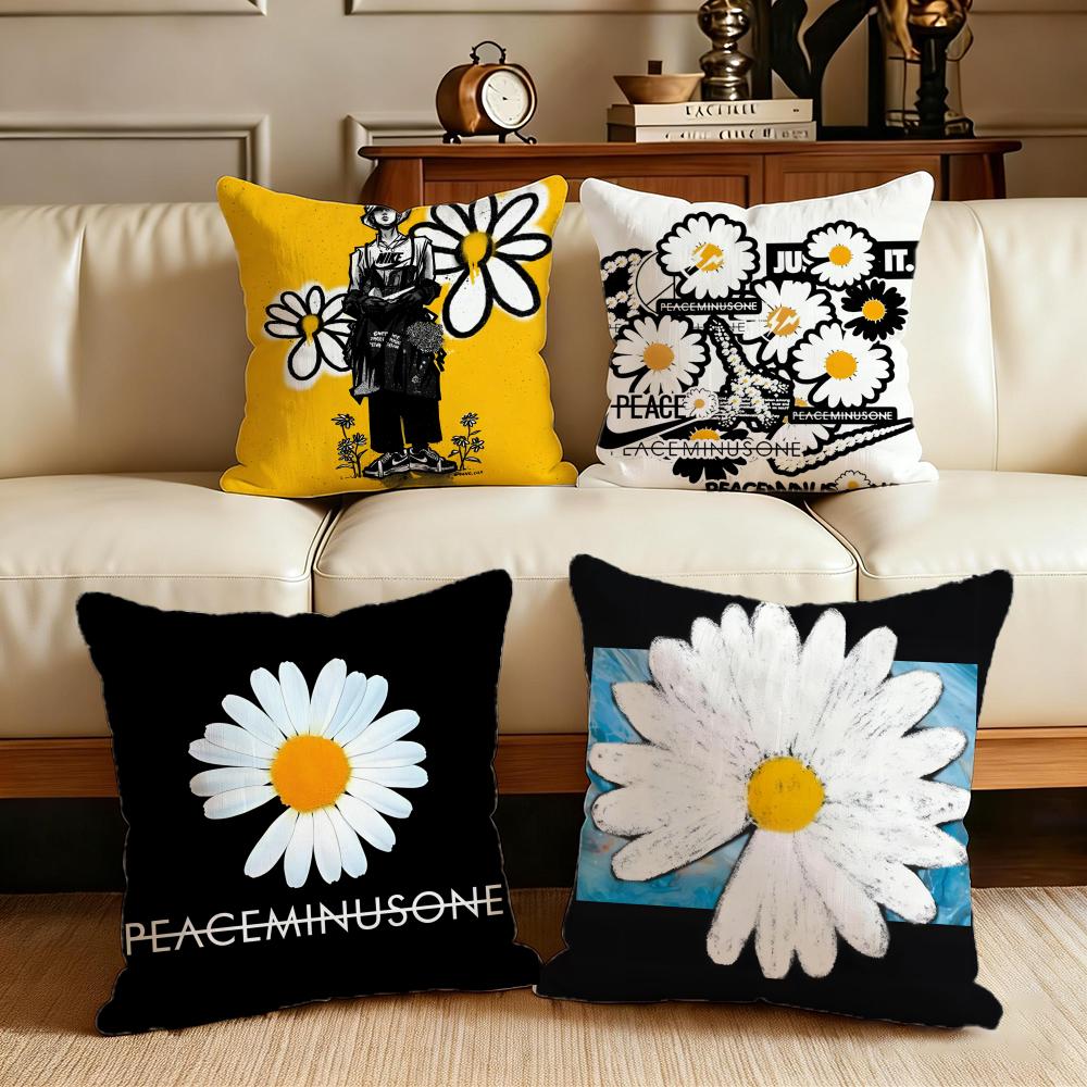 Brand Peaceminusone Cushion Cover Cushion Cover Set 4Pcs 50X50 45X45 40X40 Pillowcase Decorative Sofa Home Decor