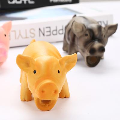 Игрушка для домашних животных, свинья, собака, прессующая, забавная, кричащая, латексная, свинья, игрушка для дрессировки кошек и собак, интерактивная игра, специальные принадлежности