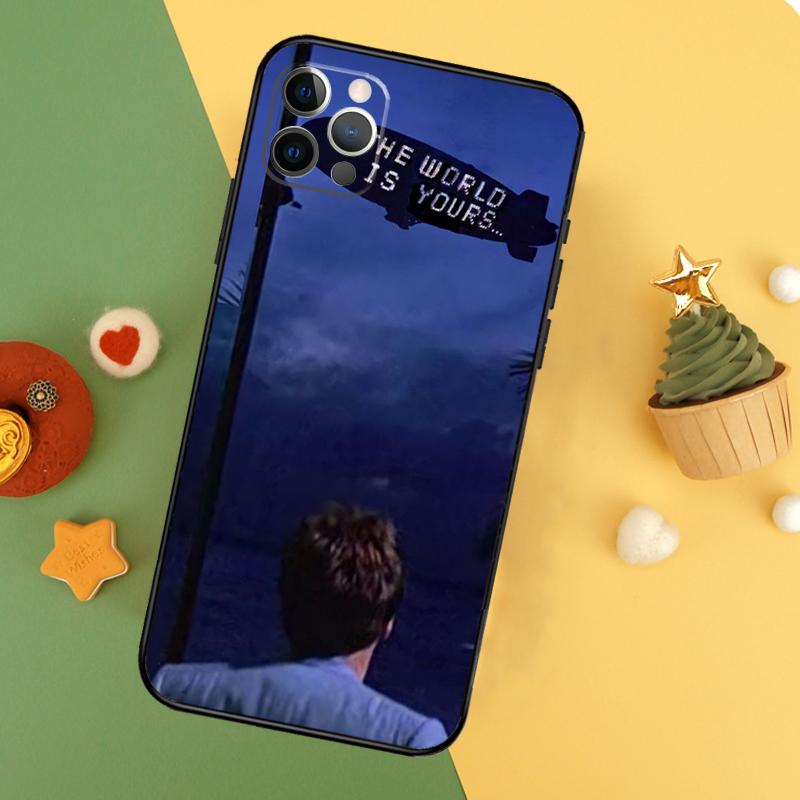 Чехол для телефона Scarface The World Is Yours для iPhone 17 17Air 16 15 14 13 11 12 Pro Max 12 13 Mini 16E Ударопрочный чехол