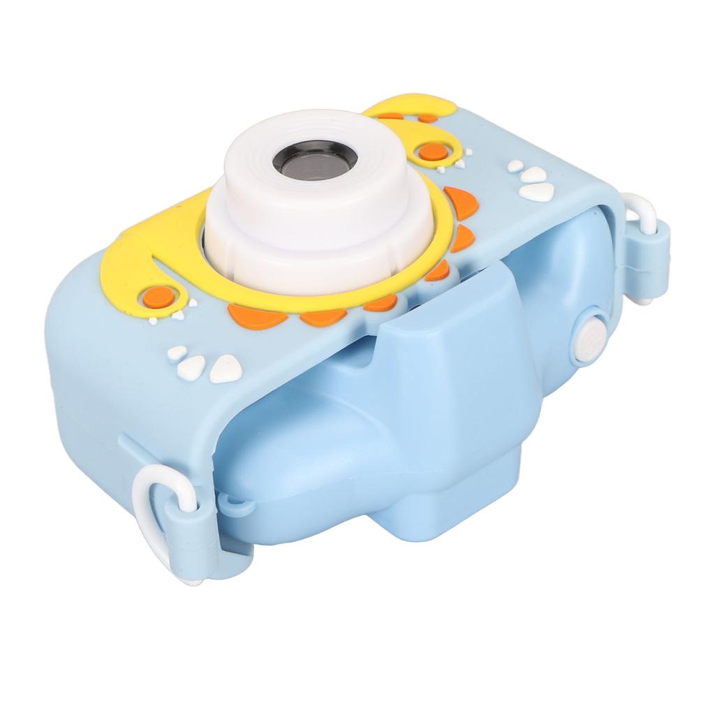 Детская цифровая камера Blue Little Monster 40MP 2-дюймовый IPS-экран для защиты глаз от солнца с двумя линзами HD