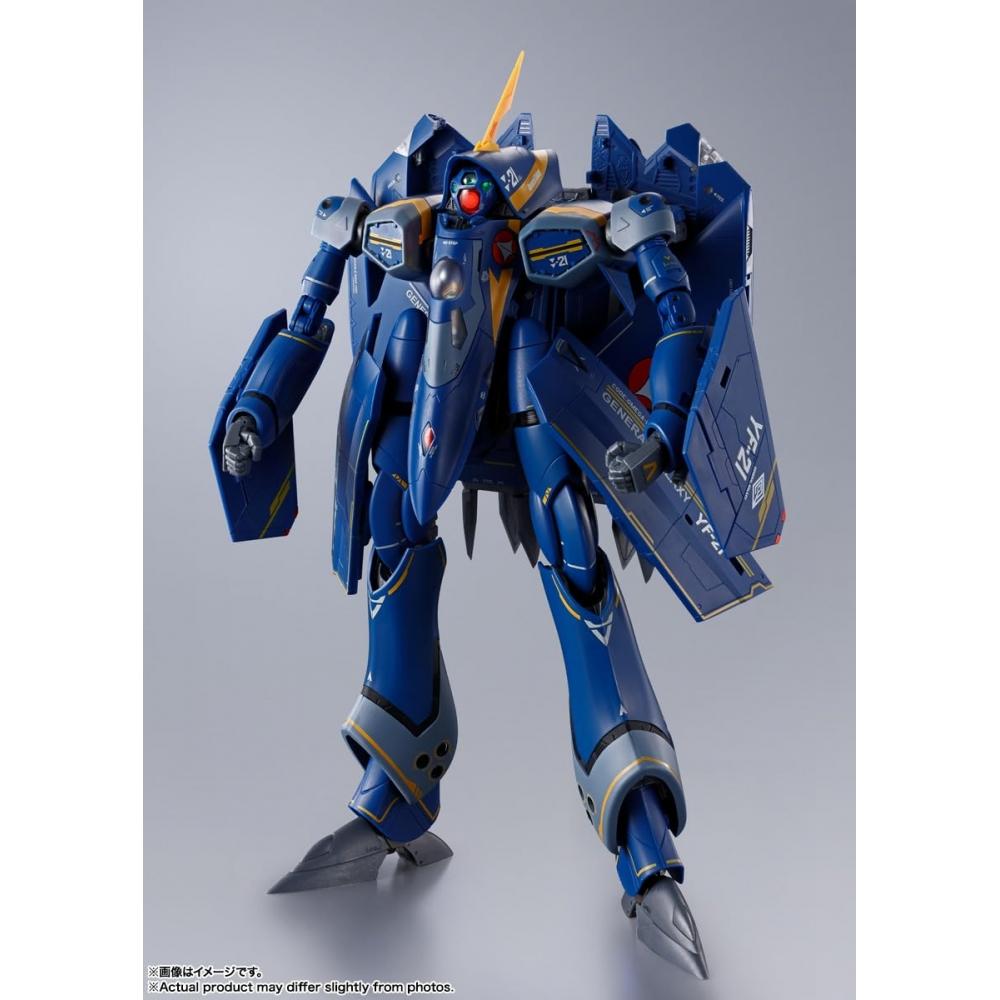 DX Chogokin Macross Plus YF-21 (Машина Гарда Гора Боумена) приблизительно. 280 мм ПВХ и АБС литая подвижная окрашенная фигурка