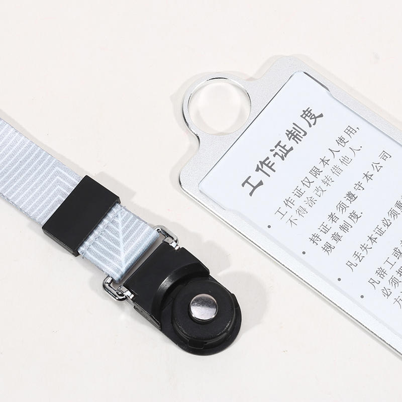 Professional ID Badge Holder with Retractable Reel Clear Card Case and Neck Lanyard for Office Security Workplace