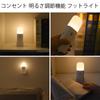 YELKO Motion Sensor Night Light, 2000mAh Rechargeable Portable Dimmable Night Light with 5 Brightness Levels for Kids and Adults
