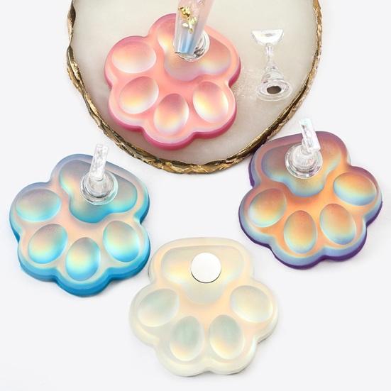 Подставка для практики ногтей, поддержка лап для маникюра, стабильная, экологически чистая кошка для ногтей, для художественной демонстрации навыков