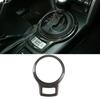 Carbon Fiber Look Gear Shift Panel Trim Cover For Toyota 86 Subaru BRZ 2012-