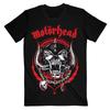 2026 Новый Motörhead В стиле комиксов Рок Метал Графический Унисекс Хлопок Короткий рукав Свободный Y2K Популярный Топ Женская и Мужская Футболка