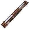 Cuesoul 57", Rosewood, Handmade 3/4 Piece Snooker Cue with Cue Case and Cue Extension (CSSC010)