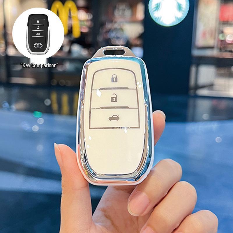Чехол для ключа Toyota, совместимый с Corolla, Camry, Levin, RAV4, Venza, Avalon и Fenglanda