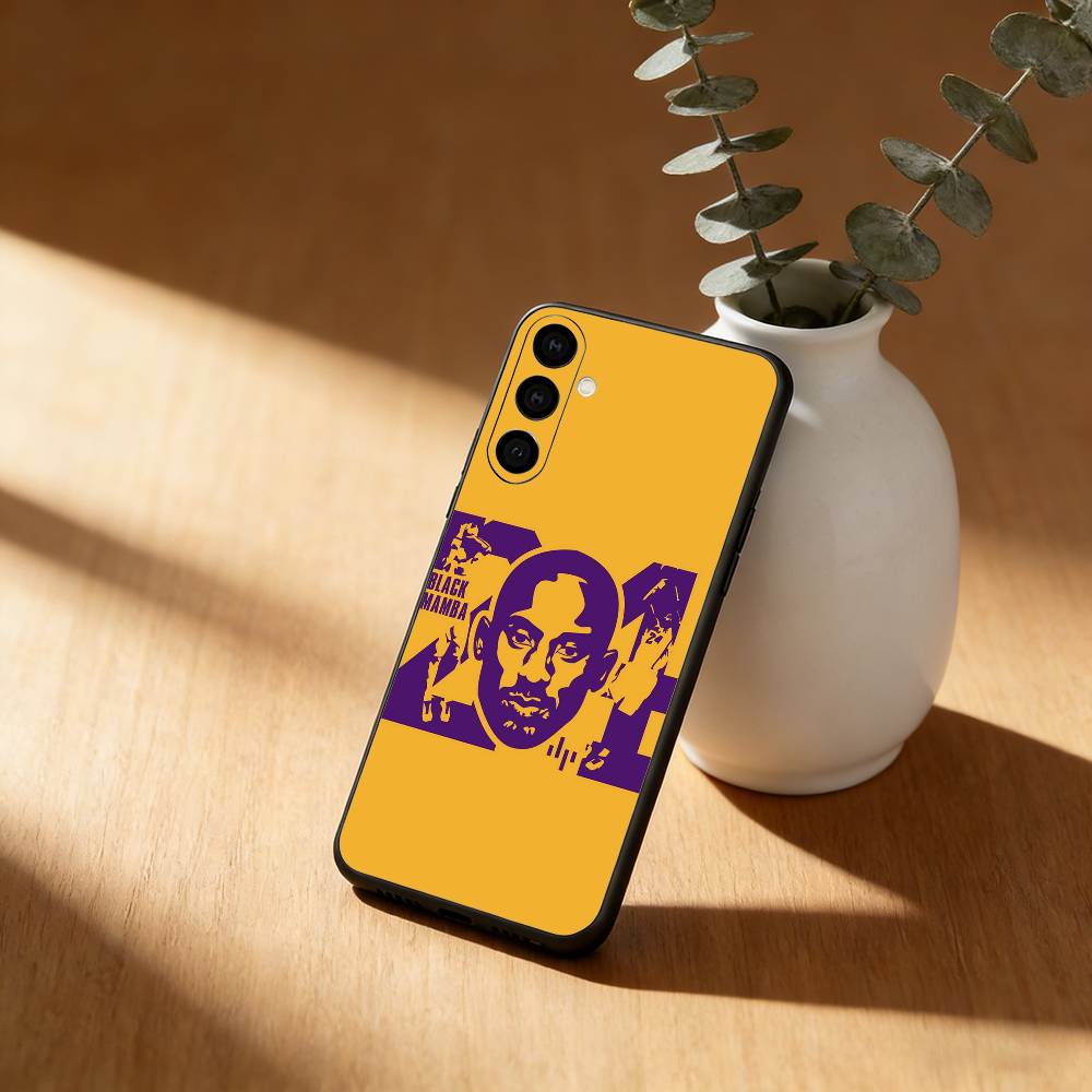 Чехол для телефона K-Kobe B-Bryant 24 для Samsung Galaxy A91,80,73,72 ,71,53,52,32 ,31,22,21s,20, Мягкий черный чехол