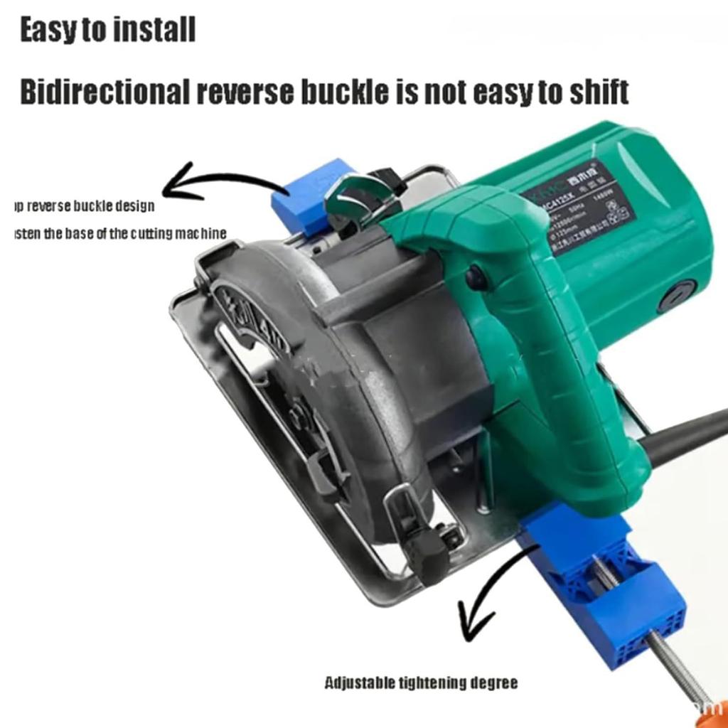 Portable Adjustable Cutting Machine Base Guide Rail Track Guide for Electric Power Saws High Precise Wood Cutting Tool