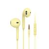 3.5mm Wired Headset Round Head Mic Headphones Sport Earphones Wired Phone Earphone  Mobile Phone