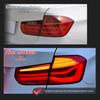 Светодиодный задний фонарь BMW 3 серии F30/F35 "Чешуя дракона" с динамическим указателем поворота