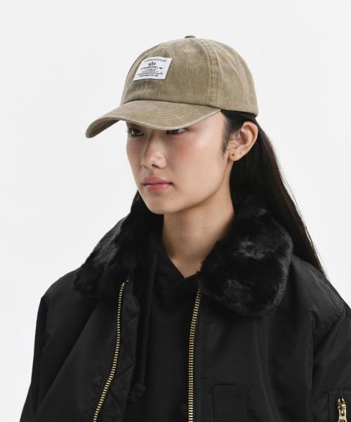 ALPHA INDUSTRIES Бейсболка Battlewash Оливковая
