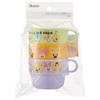 Skater Children's Stacking Cups, Set of 3, Disney Winnie the Pooh Design, Made in Japan, KS31-A