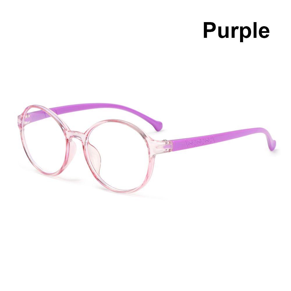 Online Classes Eye Protection Ultra Light Frame Kids Glasses Comfortable Eyeglasses Anti-blue Light