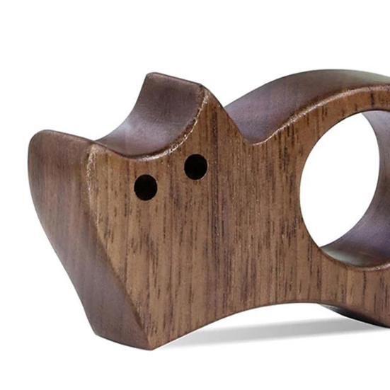 Закладка-палец для кошек собак грецкий орех держатель страницы чтение одной рукой