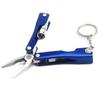 3CR13 Stainless Steel Multi Pliers 9 In 1 Functions Aluminum Alloy Multitool Mini Outdoor Camping Gear LED Plier