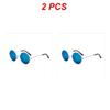 2/4/6PCS Shades Vintage Tac Lens Material Retro Unisex Gafas Sol Mujer Mens And Womens Fishing Camping Goggles Personality