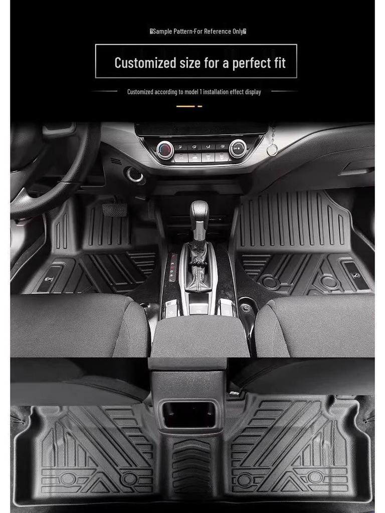 Экологичные водонепроницаемые автомобильные коврики из ТПЭ, изготовленные на заказ, для Kia Sorento 2020-2023
