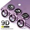 9D Curved Camera Protective Glass Samung Galaxy S24 Ultra S23 FE S22 Plus A15 A25 A35 A55 A14 A24 A34 A54 Z Fold 5  Z Flip 6 Matel Ring Lens Cover