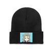 Smug Albedo Genshin Impact Knitted Hat Beanies Winter Hat Warm Casual Video Game Cap Unisex Women Gifts