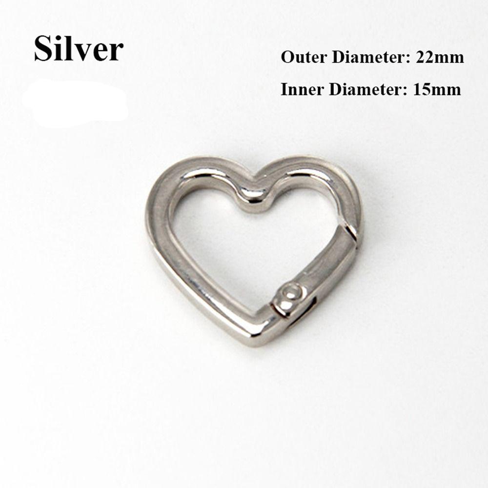 1 шт. Брелок-кольцо с бриллиантами Металлическая пружина для брелока Подвеска Сумка Ключевые аксессуары Материалы для изготовления ювелирных изделий Материал для подвесок