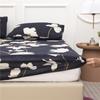 Printing Fitted Sheet For Bed Waterproof Bedcover Mattress Protector with Elastic Band Bed Sheet Bedspread Bed Linens No Pillowcases