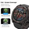 2-IN-1 Glass+Case for Garmin Fenix 8 51/47/43mm AMOLED Solar Screen Protector Tempered Glass+Bumper Protective Cover Accessories