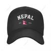 Unisex Baseball Cap Nepal EST Independence Day Wild Sun Shade Peaked Adjustable Outdoor Caps for Unisex Women