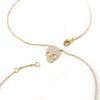 [K6683] - Gold-Plated 'Skull' Necklace