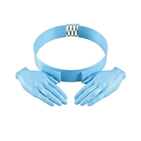 Sun Hat Ultra-Lightweight Adjustable Fit Palm Shaped Summer Hat Hands-Free Sun Visor Headband Outdoor Sun Protection