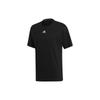 Adidas 3-Stripes Training Crew Neck Short Sleeve T-Shirt Men Tops Black EB5277