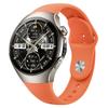 Для умных часов Huawei Watch 5 46 мм силиконовый ремешок с обратной застежкой