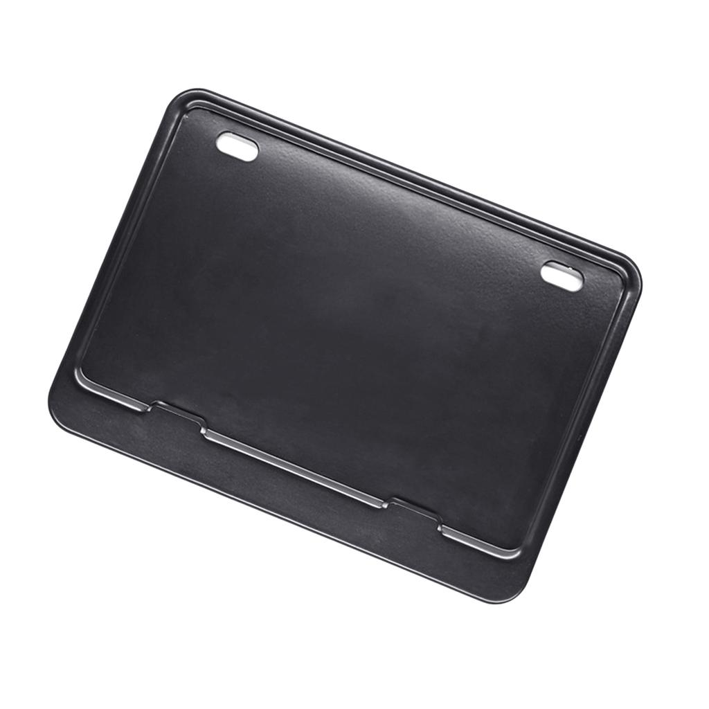 Рамка номерного знака Держатель номерного знака Мотоциклы Черный Сверхпрочный Алюминиевый Кронштейн Универсальный для Мотоцикла Квадроцикла Скутера