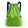1pc Drawstring Oxford Backpack, New Simple Travel Large Capacity Fitness Sports Basketball Bag