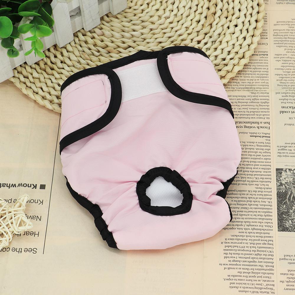 Многоразовые подгузники для собак, физиологические штаны, моющиеся шорты для девочек и собак, впитывающее нижнее белье для домашних животных, гигиенические трусики