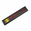 3D Metal RS Line Logo Rear Trunk Emblem Badge Side Fender Car Sticker Decals Car Styling Accessories