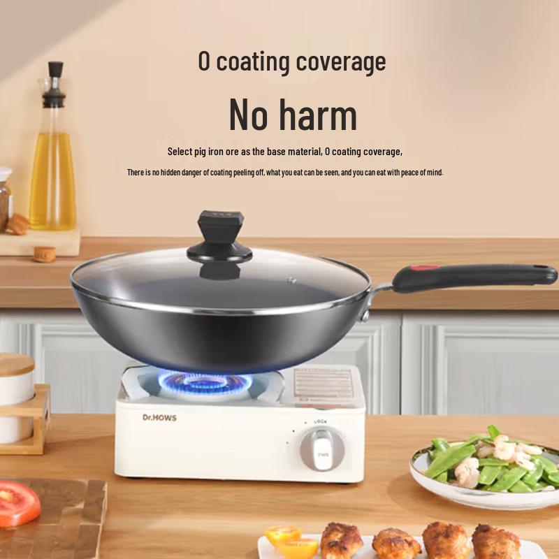 Kumbach Fu Yun Series Wrought Iron Wok