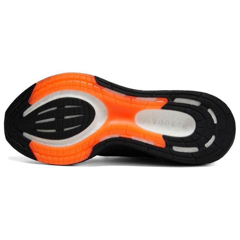 Adidas Pureboost 22 Толстая подошва Ткань Низкий верх Кроссовки для бега Мужские Кроссовки Черные HQ1455