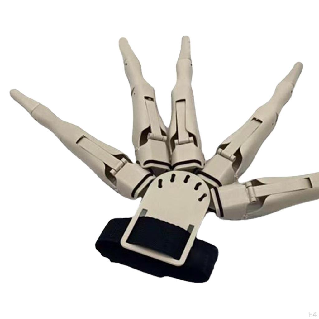 Суставчатые скелетные руки для празднования Хэллоуина